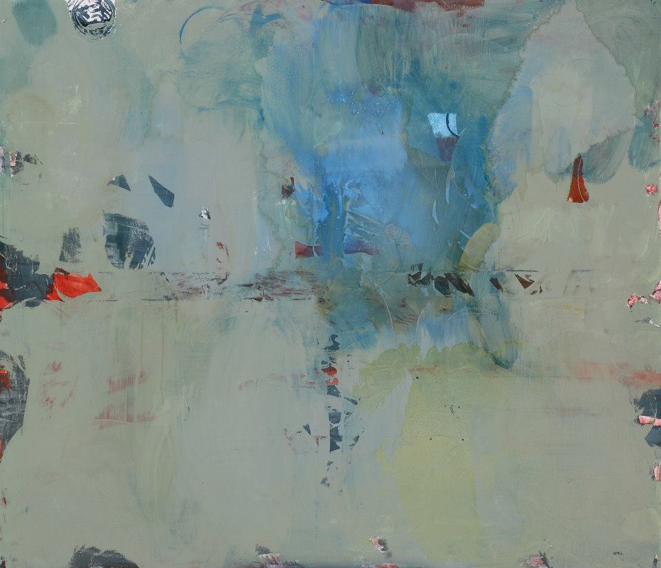 The transparent present, oil on canvas, 140x160 cm - 2021